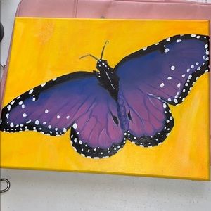 Butterfly painting.